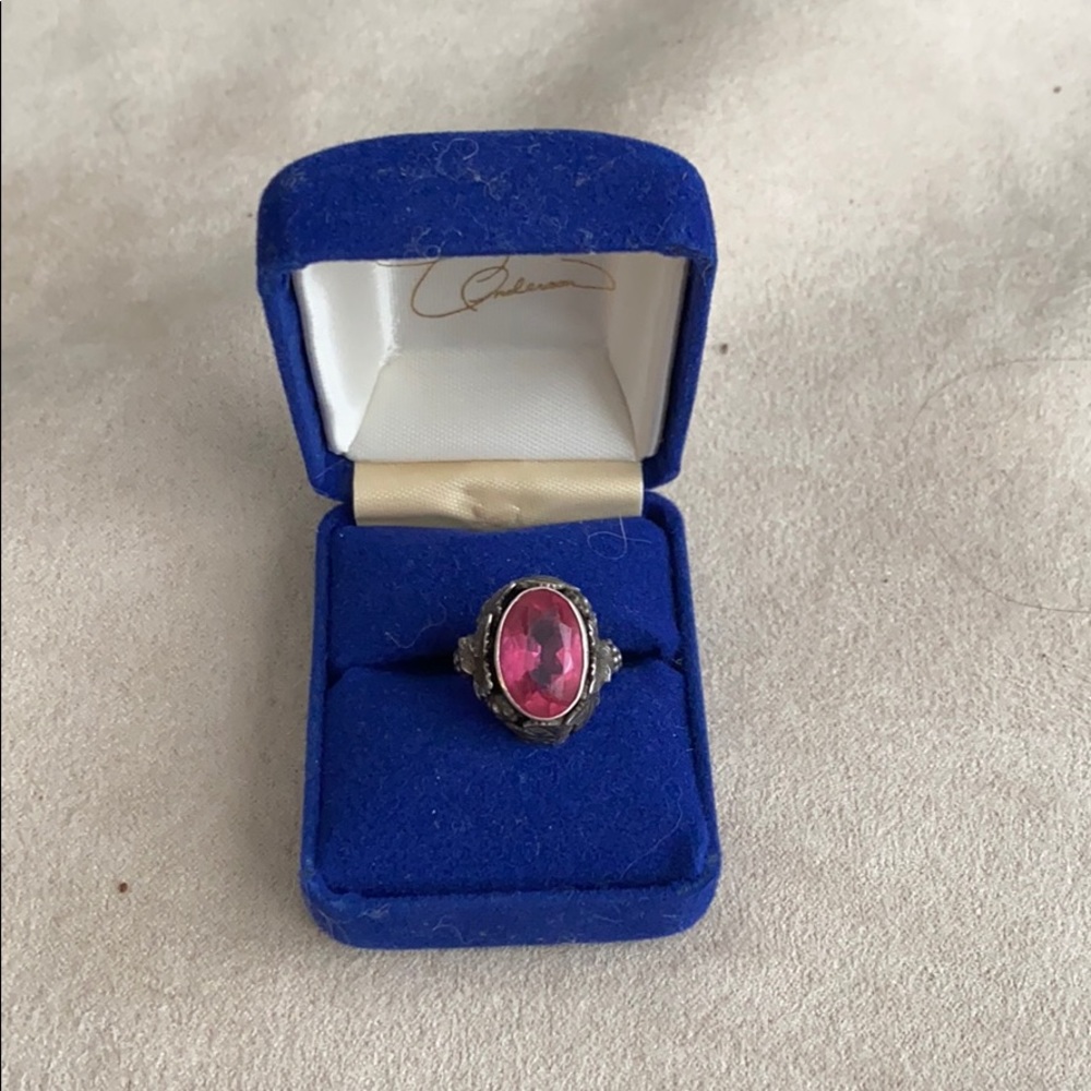 Pretty sterling silver ring